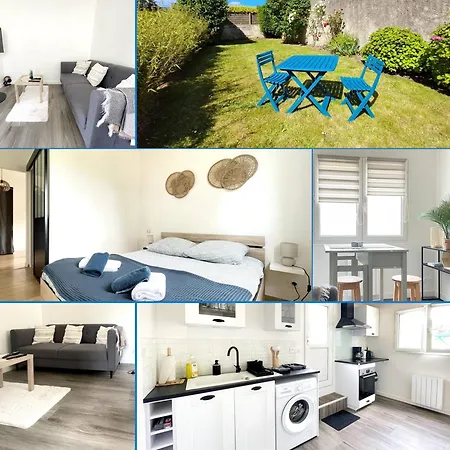 Les Chats Pitres Maison Au Calme Rénovée Avec Jardin, Terrasse Aménagée, Transats, Abri à Vélo, Parking Gratuit, 5 Mn à Pied Du Centre Proche Des Plages Du Débarquement * Bayeux