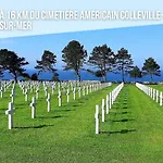 Les Chats Pitres Maison Au Calme Renovee Avec Jardin, Terrasse Amenagee, Transats, Abri A Velo, Parking Gratuit, 5 Mn A Pied Du Centre Proche Des Plages Du Debarquement Feriehus