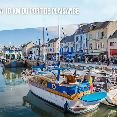 Les Chats Pitres Maison Au Calme Rénovée Avec Jardin, Terrasse Aménagée, Transats, Abri à Vélo, Parking Gratuit, 5 Mn à Pied Du Centre Proche Des Plages Du Débarquement *