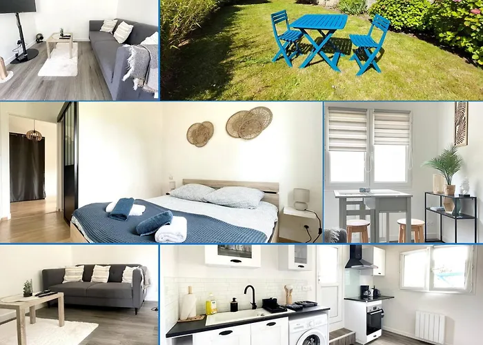 Les Chats Pitres Maison Au Calme Renovee Avec Jardin, Terrasse Amenagee, Transats, Abri A Velo, Parking Gratuit, 5 Mn A Pied Du Centre Proche Des Plages Du Debarquement * Bayeux